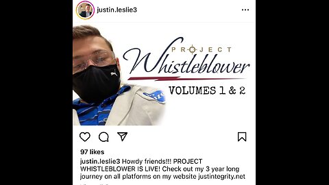 Project Whistle-blower Justin Leslie