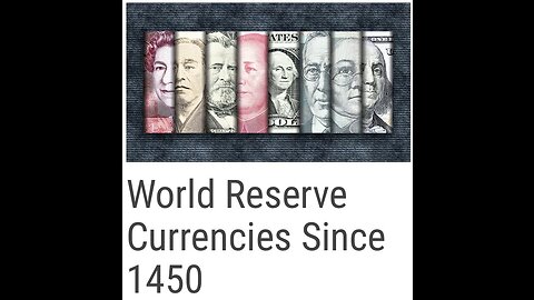 History of World Reserve Currency- Built to Collapse on Debt!