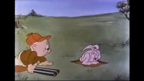 The First-Ever Bugs Bunny Cartoon (Colorized): Porky's Hare Hunt #popcoorn #cartoon #bugsbunny