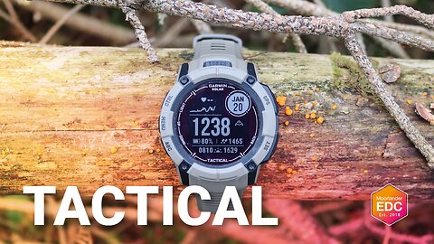 Garmin Instinct 2X Solar Tactical Edition (Detailed Review)