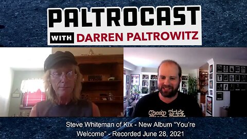 Kix's Steve Whiteman interview with Darren Paltrowitz