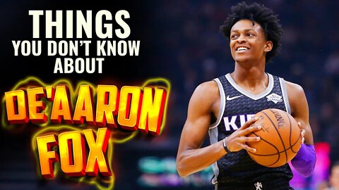 CRAZIEST Things you didn't know about DeAaron Fox!!