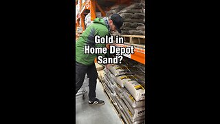 Gold in Home Depot Sand