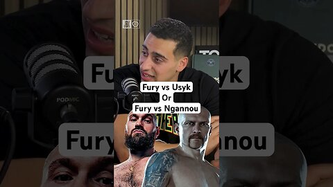 Fury vs Usyk Or Fury vs Ngannou | Which will be the Bigger FIGHT? #boxing #mma #ufc #tysonfury