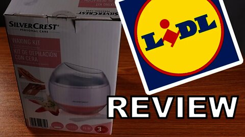 Lidl Silvercrest Hair removal wax warmer review