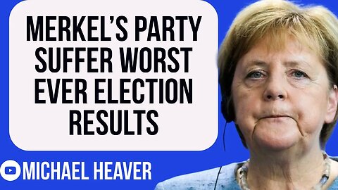 Merkel’s Party Suffer WORST EVER Election Results