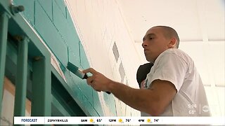 Paint the town: Volunteers cleaning up community in university area