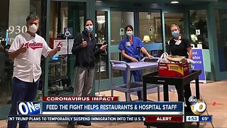 feed the fight helps restaurants & hospital staff