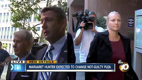 Duncan Hunter's wife scheduled to change plea in campaign finance case