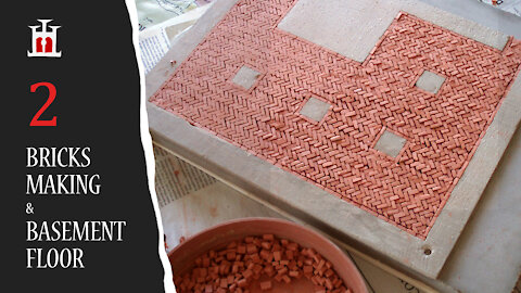 DOMUS story 2 - Making of bricks and basement herringbone floor