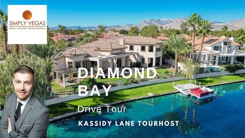 Diamond Bay Lakefront Gated Las Vegas Community 89128 Drive Tour