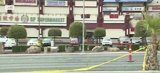 Downed power poles in Chinatown