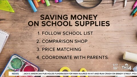 Back to school shopping deals