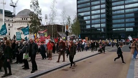 Tory Party Conference Protest