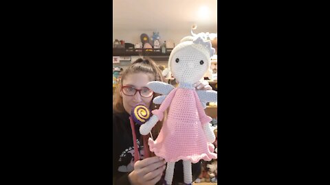 Crocheted birds and Tooth Fairy!!
