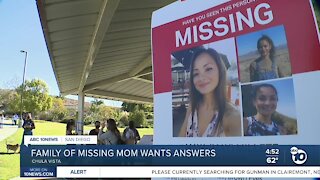 Family of missing Chula Vista mom wants answers