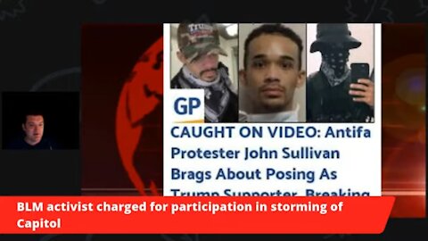 BLM Activist John Sullivan of Insurgence USA Arrested Charged in Capitol Siege