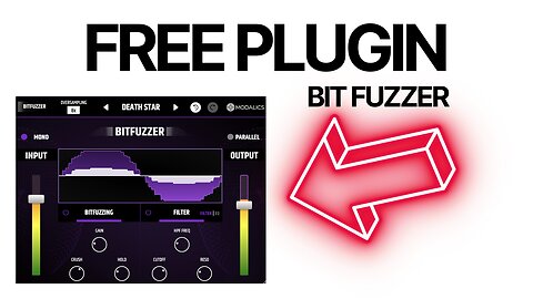 FREE bit Crusher, Fuzz, & Distortion. BIT FUZZER PLUGIN LIMITED TIME Modalics