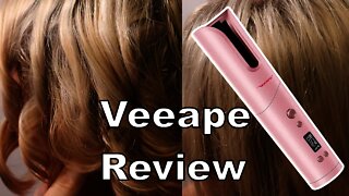 Veeape cordless hair curler from Amazon