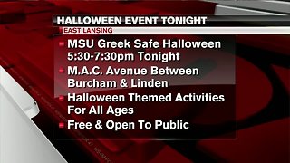 Family-safe Halloween party with the MSU Greeks