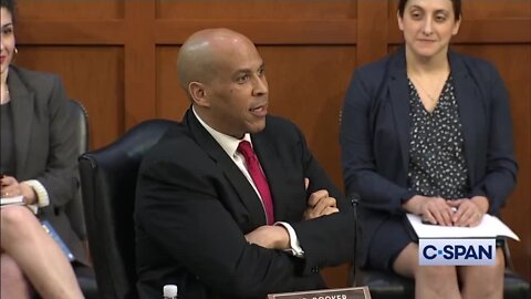 Sen Booker Gushes Over Kentanji Brown Jackson So Hard She Cries