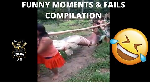 🤣🤔FUNNY MOMENTS & FAILS COMPILATION🤣😮