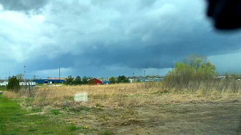Between a Wall Cloud and a Rainy Place- Storm Chase Highlights April 17, 2024