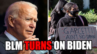 BLM Already TURNS ON BIDEN!