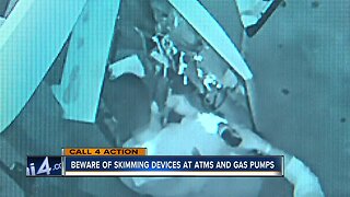 Beware of skimming devices at ATMs and gas pumps