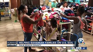 Relief center helping Bahamian evacuees with supplies