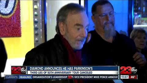 Neil Diamond retires from touring after Parkinson's diagnosis