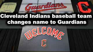 Cleveland Indians baseball team changes name to Guardians - Just the News Now