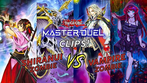 SHIRANUI VS VAMPIRE! | MASTER DUEL ▽ GAMEPLAY! | YU-GI-OH! MASTER DUEL CLIPS!