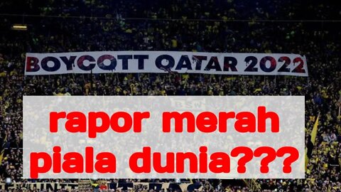 Boycott Qatar 2022 _ aksi protes untuk piala dunia