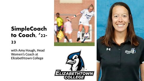 A SimpleCoach to Coach Interview with Amy Hough, Head Women's Coach at Elizabethtown College