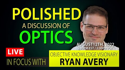 LIVE - Ryan Avery - Lens, Filter, Visionary - Discussing the World of Optics in Filmmaking