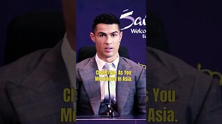 Cristiano Ronaldo First Conference News Conference #cr7