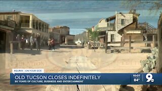 Old Tucson closed indefinitely due to effects of COVID-19