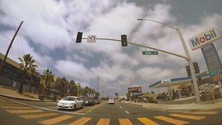 Blasian Babies DaDa Chula Vista To National City Street Routes (1440 48fps Jungle Filter Up Angle)