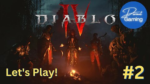 Diablo 4 Beta #2 | Sorcerer Class - Let's Play! | Durant Gaming