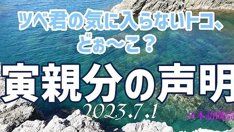 トランプ前大統領の声明🐯7月1日←いったいどこが変なのかワカラナイ😿[日本語朗読]050701