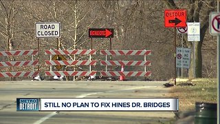 Still no plans to fix Hines Drive bridges