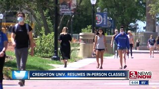 Creighton Univ. Resumes In-Person Classes