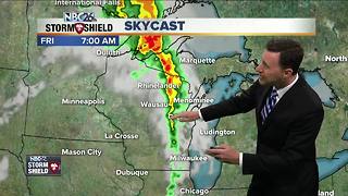 Michael Fish's NBC26 Storm Shield weather forecast