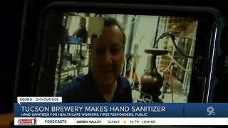 Tucson brewery halts beer production, starts making hand sanitizer