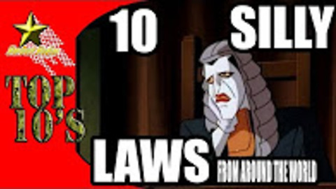 10 SILLY Laws from Around the World - Feat. TheVGViking