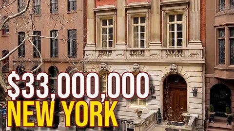 New York $33,000,000 Classic Mega Mansion