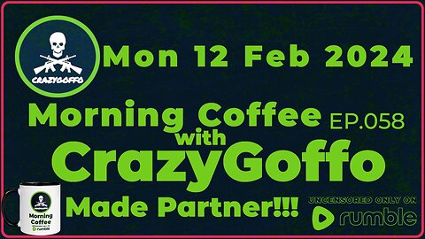 Morning Coffee with CrazyGoffo - Ep.058