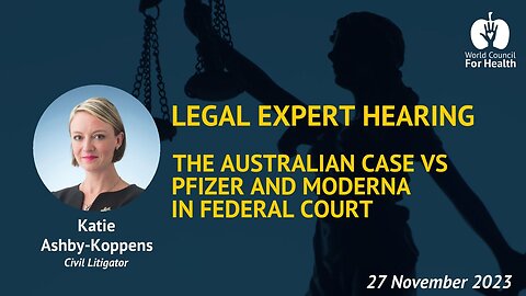 David vs Goliath: The Australian Case vs Pfizer & Moderna in Federal Court