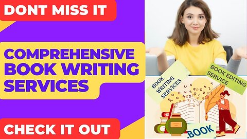Book Writing Services - Writing a Book - English Writing Books Writers - Write a Book Online